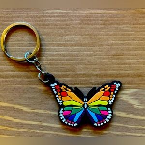 Rainbow Butterfly Pendant